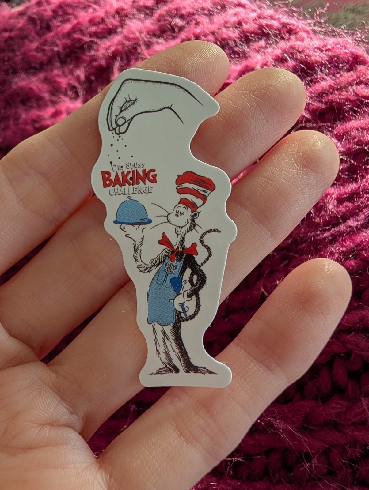 Dr. Seuss Sticker, Cat in hat