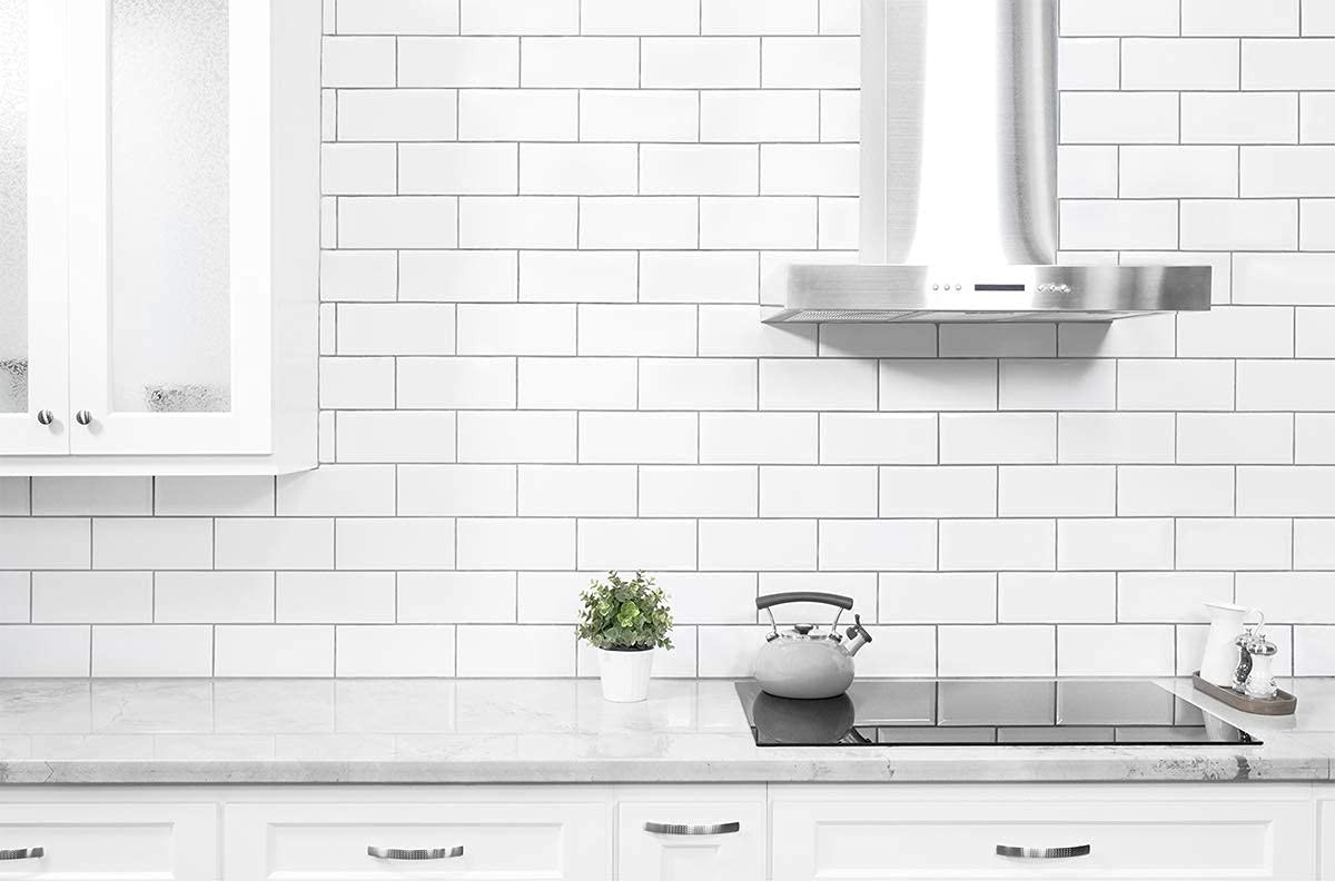 10-Sheet Peel and Stick Subway Tile, Stick on Tiles Backsplash for Kitchen & …