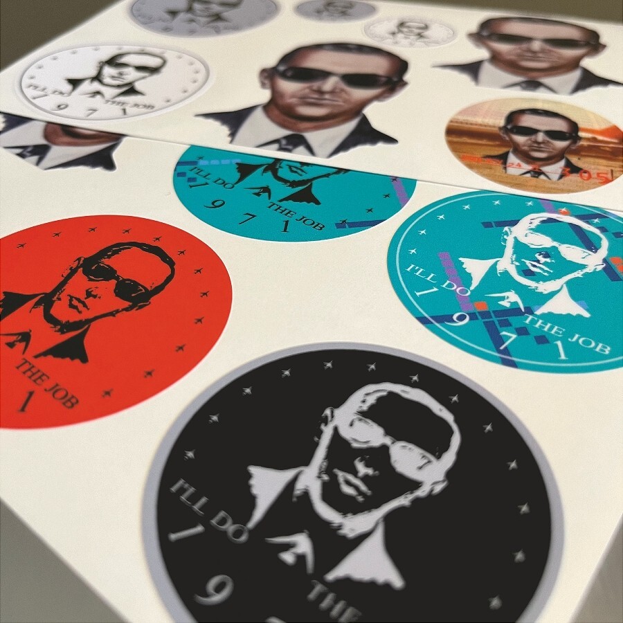 DB Cooper 13-PACK – High Quality Laminated Stickers for Vehicle, Laptop, Window