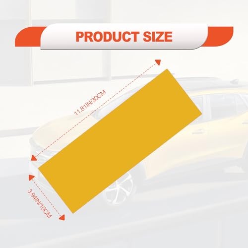 3PCS Gold Cut Your-Own Emblem Overlay DIY Decals for Chevy Compatible Yellow
