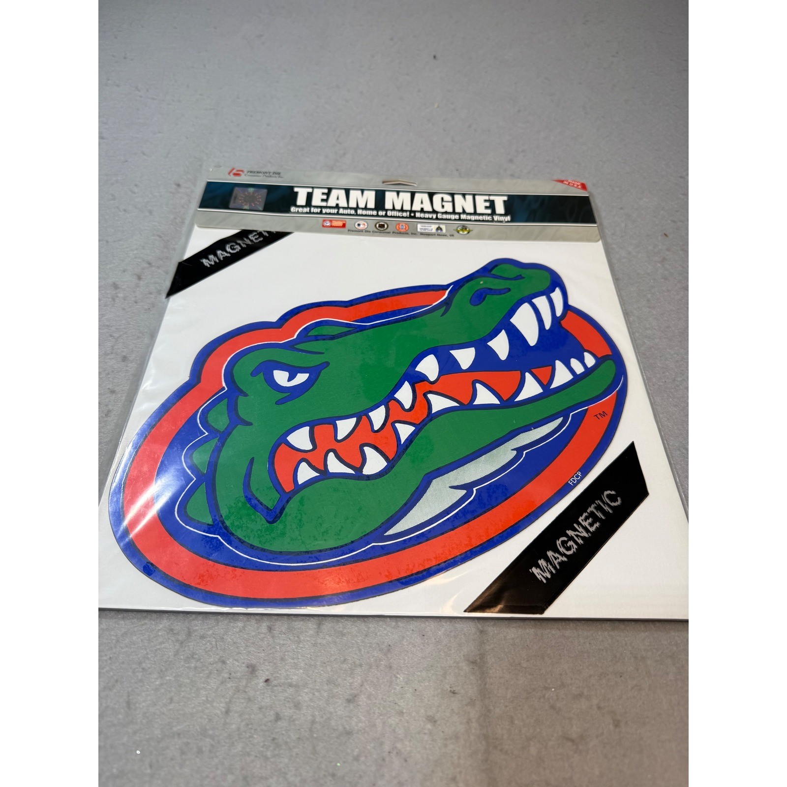 Florida Gators Team Magnet Heavy Gauge Magnetic Vinyl Great for Auto Home Office