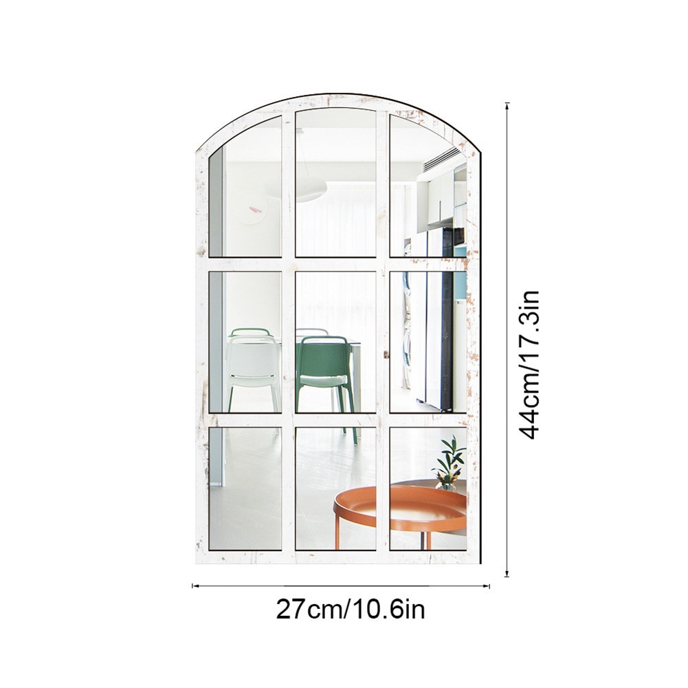 Imitation Window Acrylic Mirror Wall Sticker for Depth and Style in Your Home