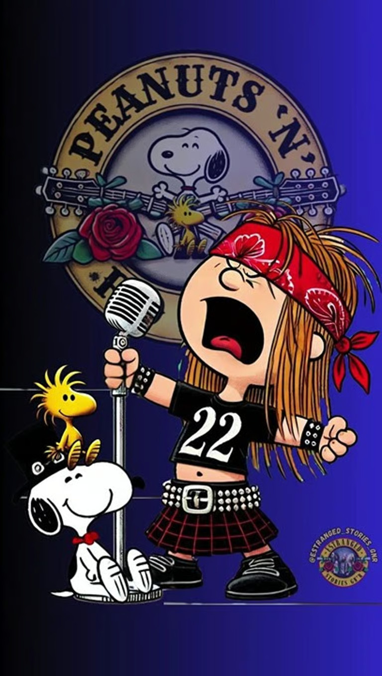 Peanuts and Roses Sticker Decal Laptop Wall Mirror Cup Tumblr Locker