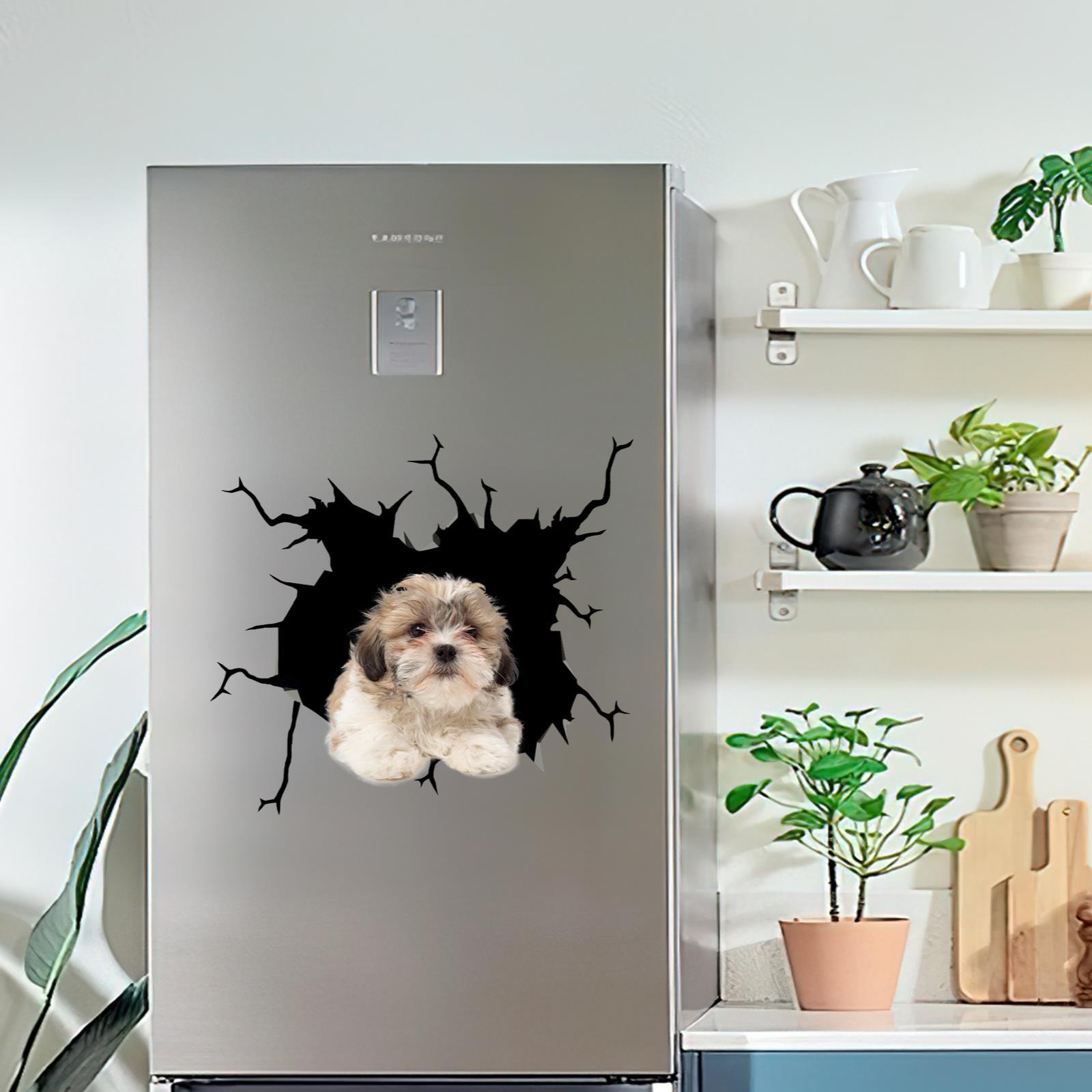 Shih Tzu Window Sticker Shih Poo Car Decals Funny Jokes Small Garage Atickers