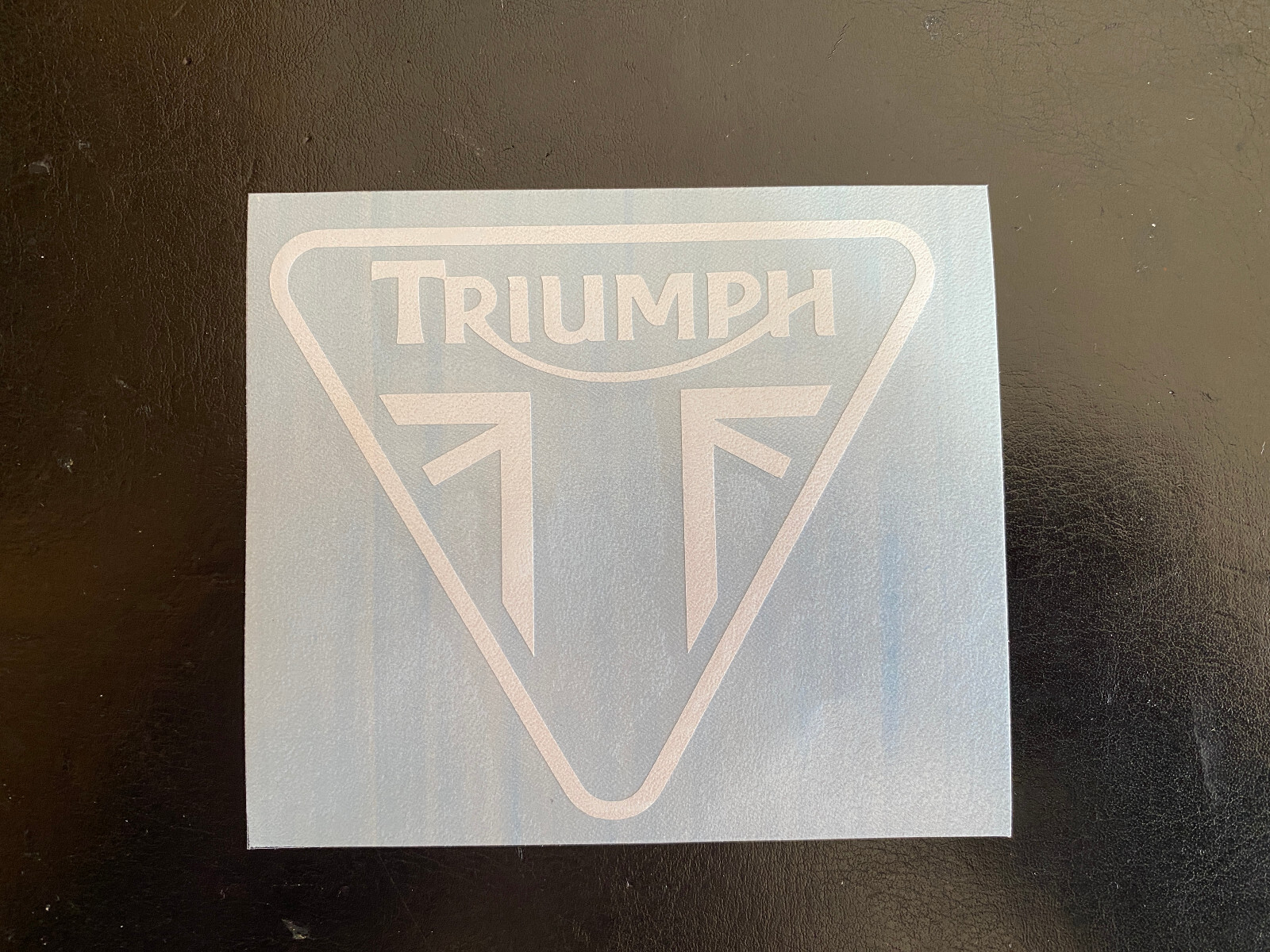 Triumph 3.5" inch Vinyl Transfer Sticker for Car Window – Pick Color