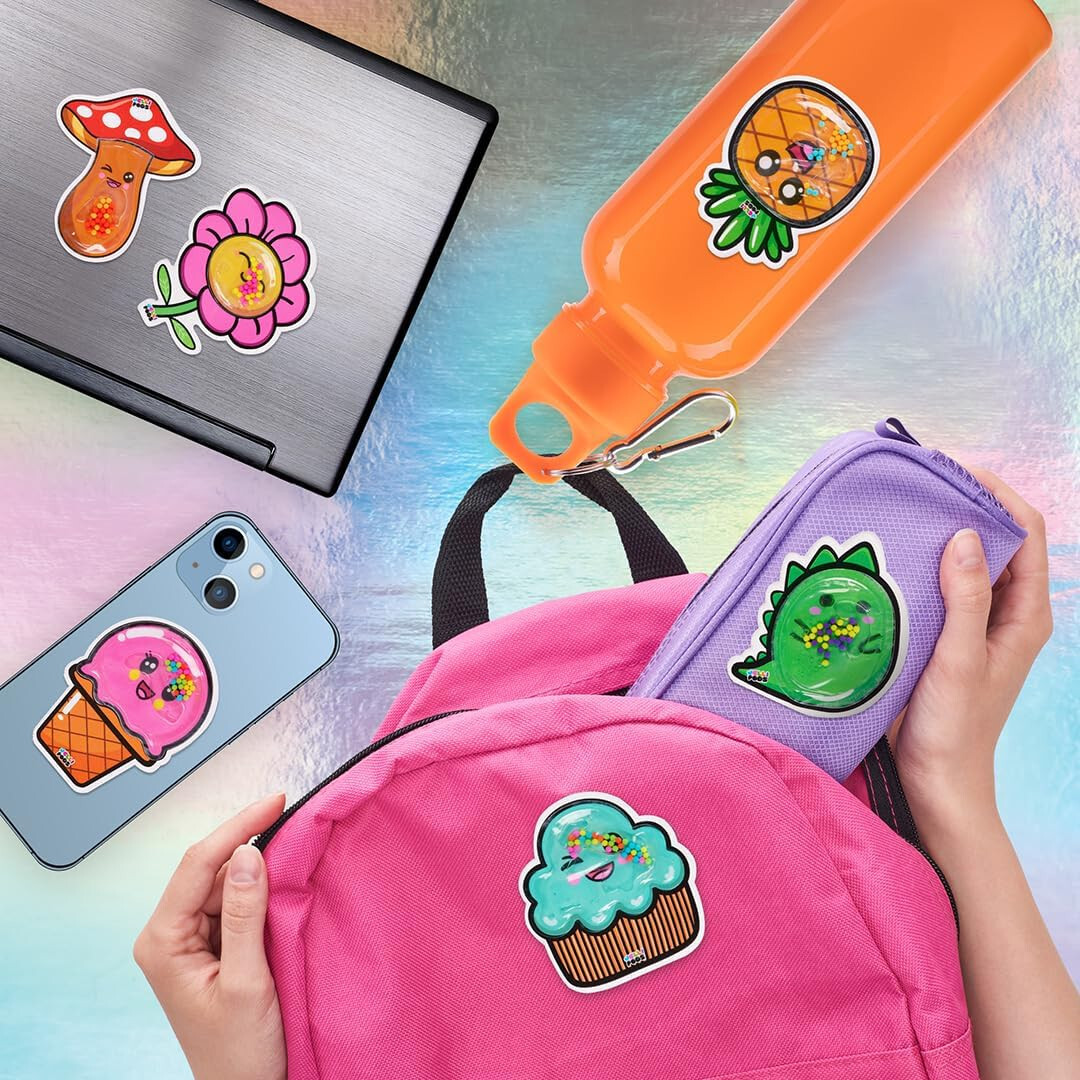 JELLI PODS STICK IT SQUISH IT Collectable Sensory Stickers Sky Castle Gamewright