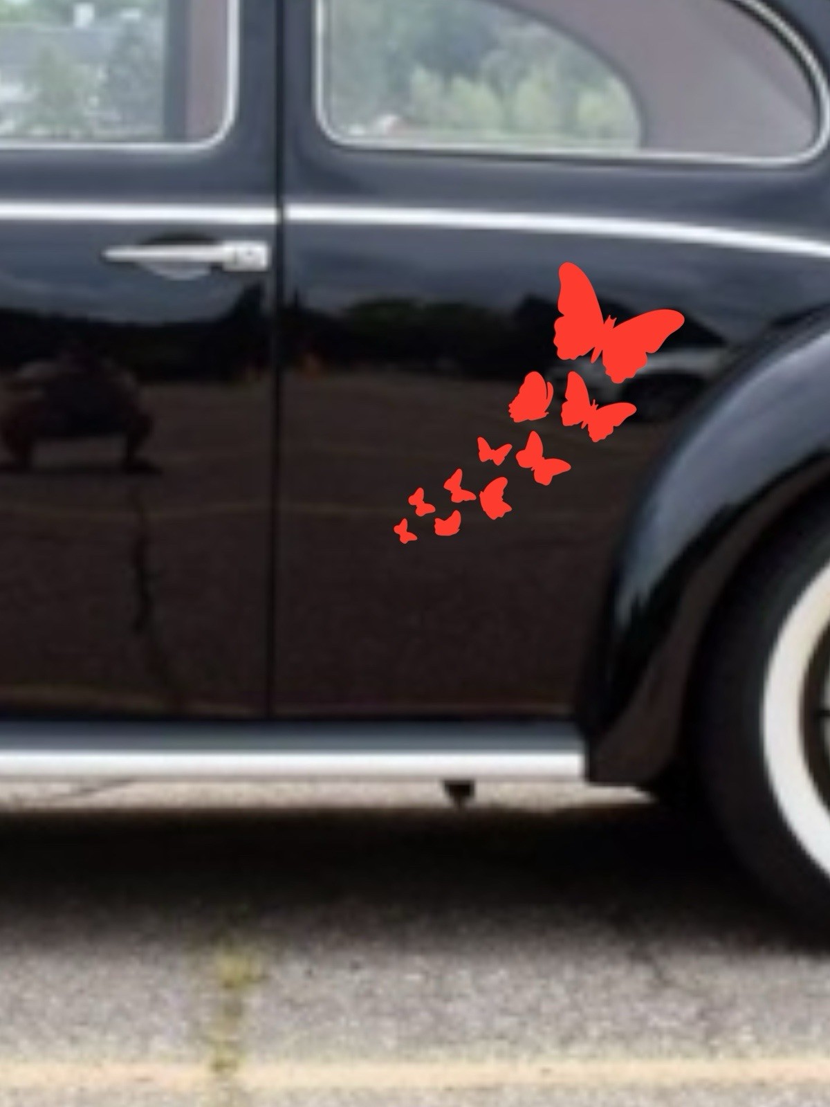 Butterfly's Decal for car Windows Laptops most Smooth Surfaces