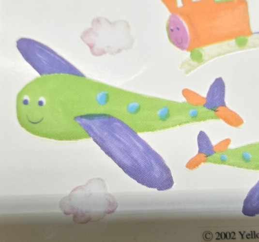 Kids Wall Stickers Planes, Boats & Trains Nursery Wall Decals Decor IS3311