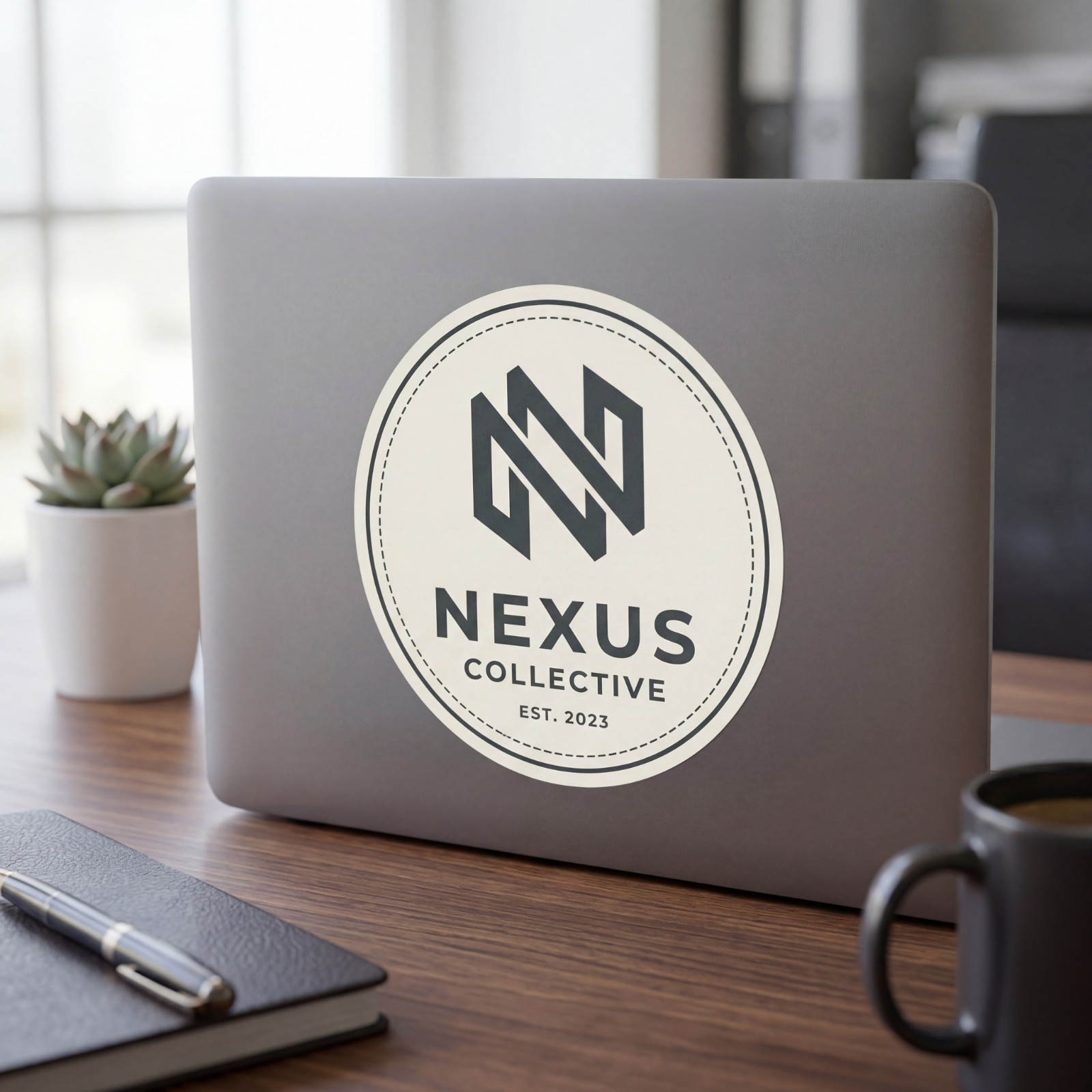 Personalized Logo Stickers Waterproof Vinyl Custom Business Labels 50 Pack
