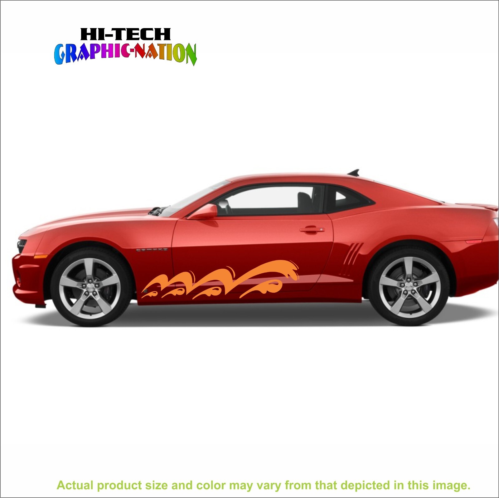 Water Splash Sticker Vinyl Decal Mud Splash Car Truck 2pc (1 for each side) #3