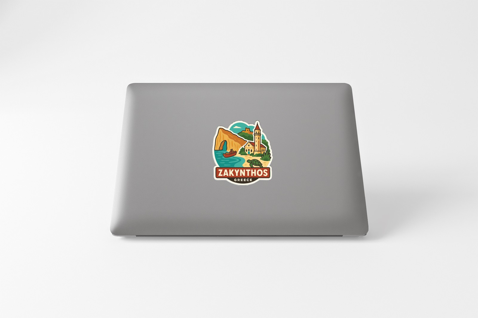 Zakynthos Greece Sticker Decal Vinyl Die-Cut City Skyline Landmark Design
