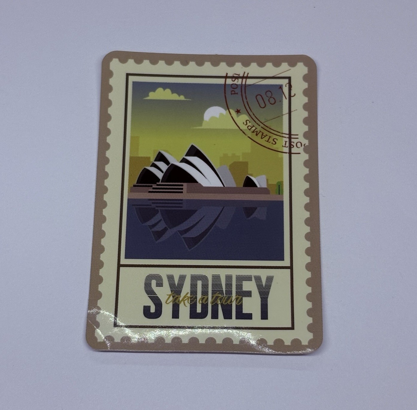 Sydney Opera House Postage Stamp Novelty Sticker Vinyl Decal Travel Cool Art Tc9
