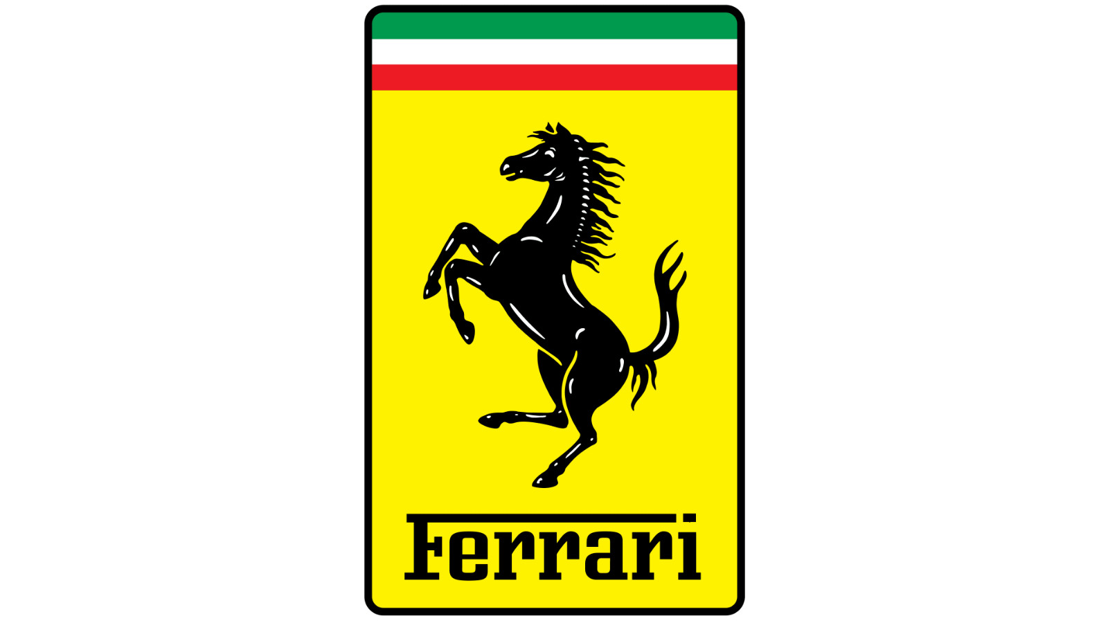 Ferrari Vinyl Die Cut Sticker