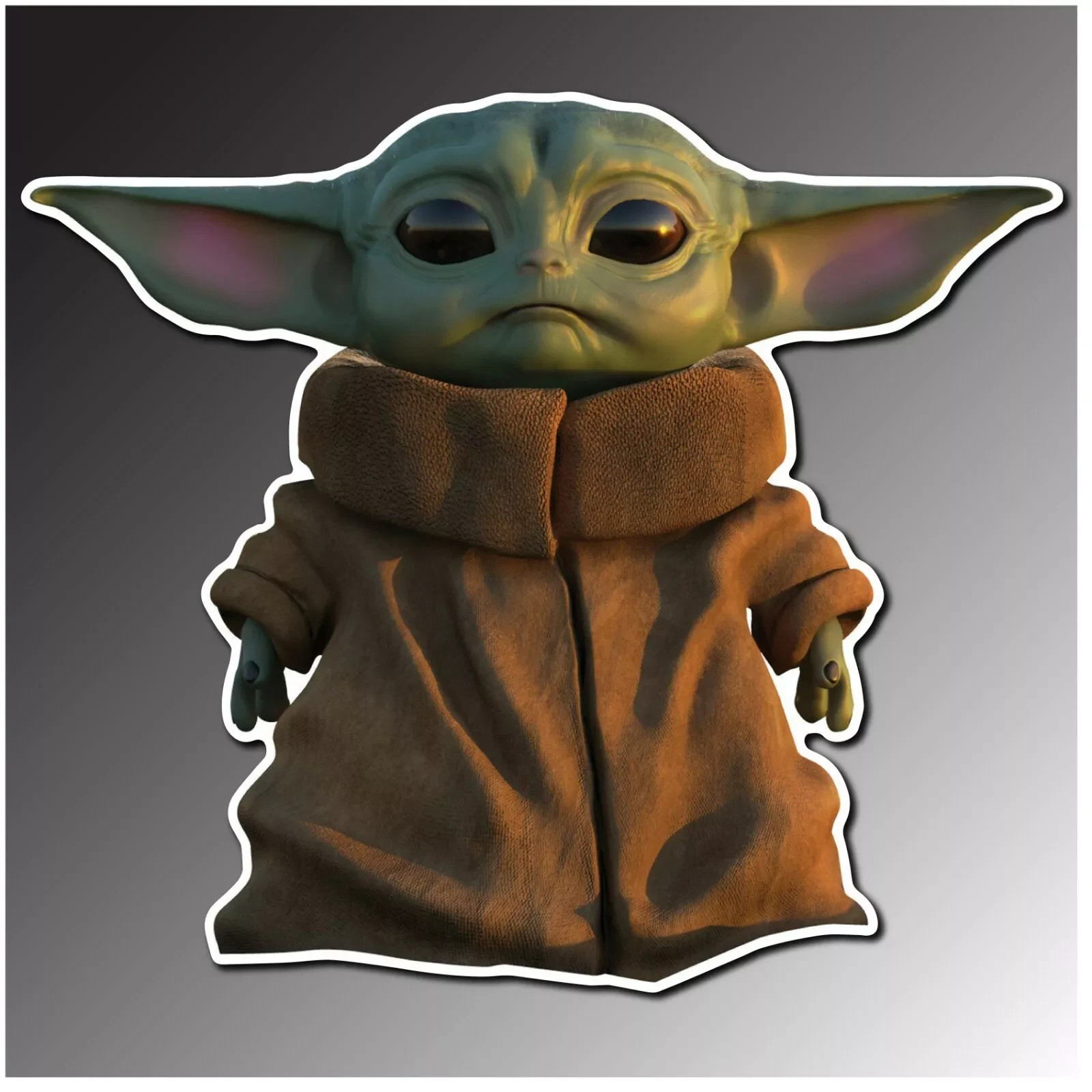 BABY YODA STAR WARS THE MANDALORIAN STICKER CAR TRUCK WINDOW 3M VINYL DECAL USA