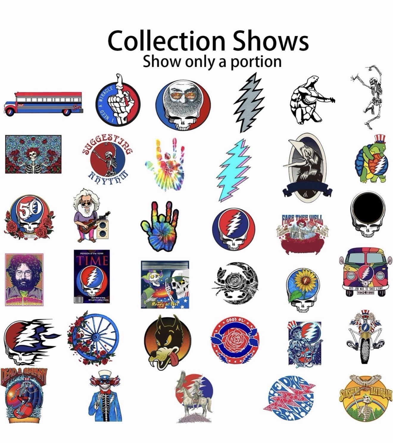 450 Rock & Roll Music Band Stickers Punk Graffiti Vinyl Stickers Laptop Guitar