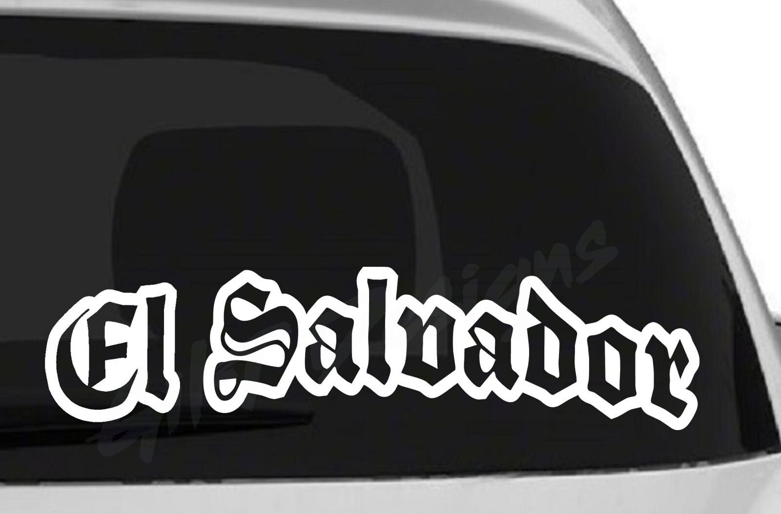 El Salvador Vinyl Decal Sticker, Surfing, Pupusas, Volcanoes, Salvadorans, Latin