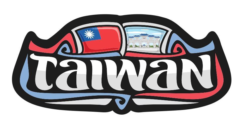 Taiwan Sticker Decal A396
