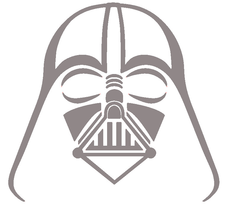DARTH VADEN HELMET LORD VADER STAR WARS, Decal Stickers for Cars, Window, Laptop