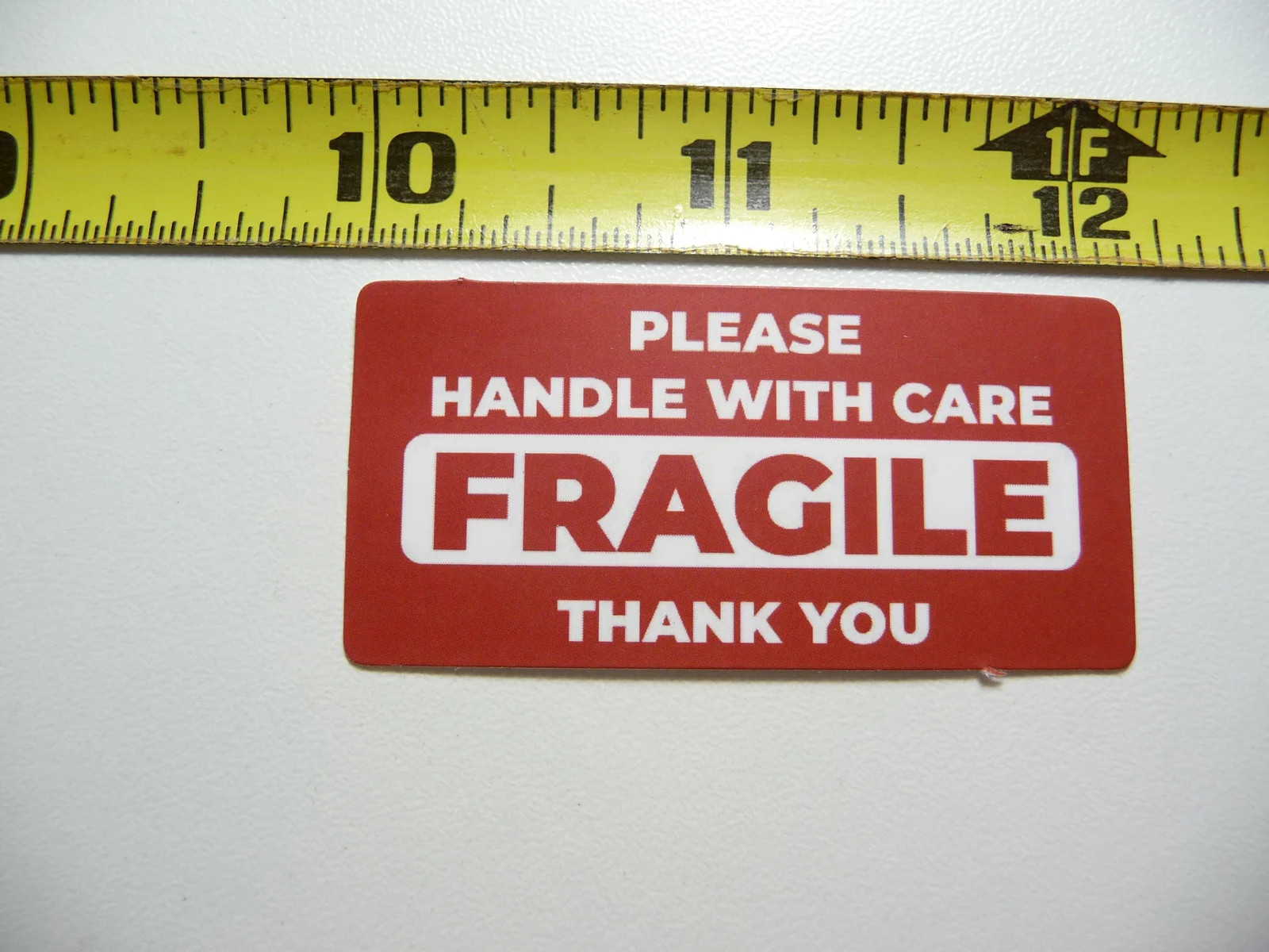 PLEASE HANDLE WITH CARE FRAGILE SMALL STICKER DECAL LITTLE MINI SIGN