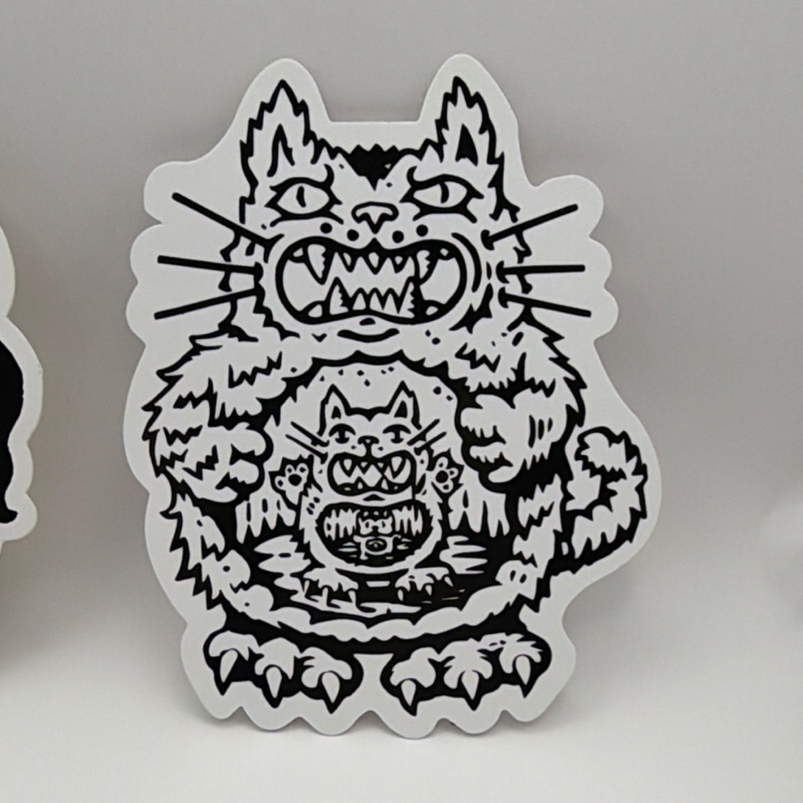 David Welker, Mike’s nose and kitty cat sticker set Official Mikes Nose Phish