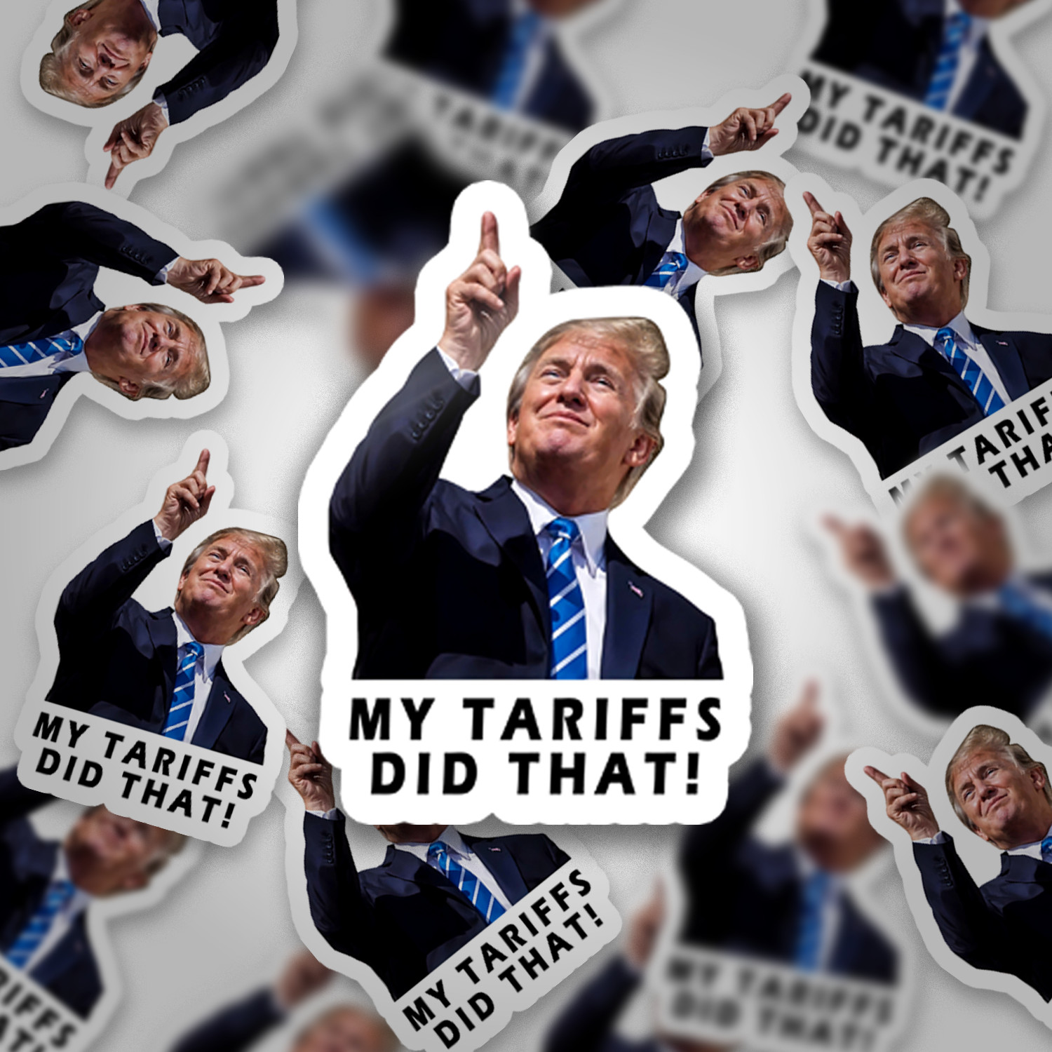 New 39 PCs "I did that" Trump Sticker Pack – Trump Meme Decals – 1 Inches Each