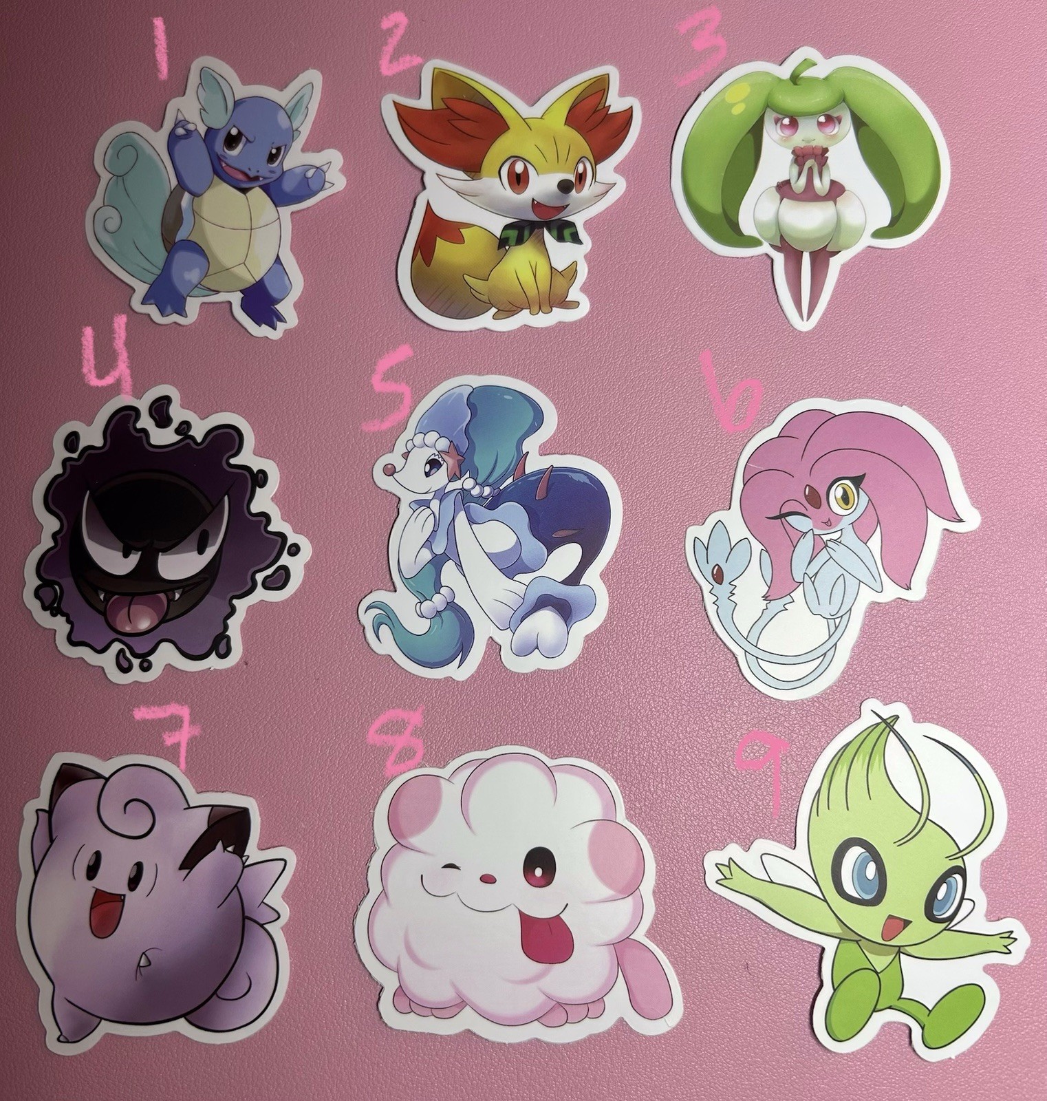 Pokémon, Demon Slayer And More Anime Stickers