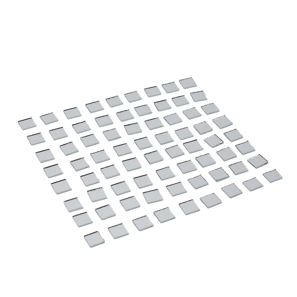 Mirror Stickers Gold Rose Gold Self-adhesive Silver Small Square Tiles