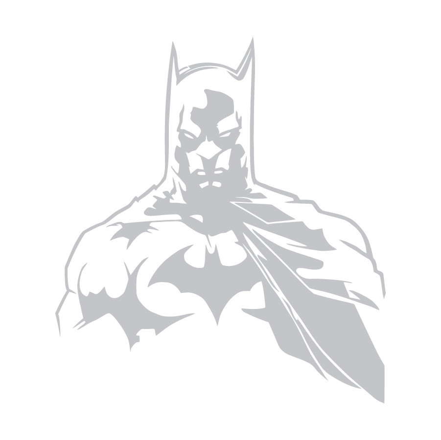 Batman Die Cut Vinyl Decal Multiple Colors Made in USA