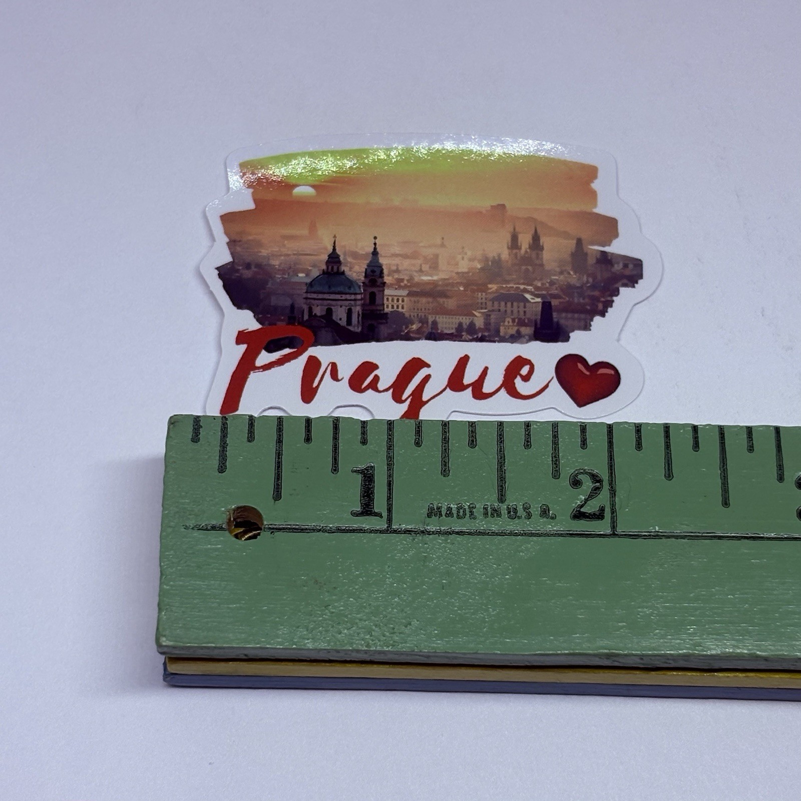 Prague Love Sticker City Landscape Night Art Decal Vinyl Country Travel Tc9