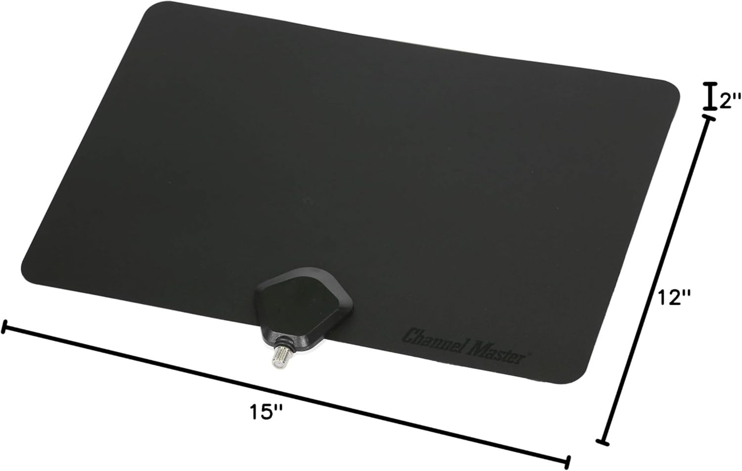 Channel Master FLATenna – Indoor Digital HDTV Antenna, 12' Coaxial Cable, Sup…