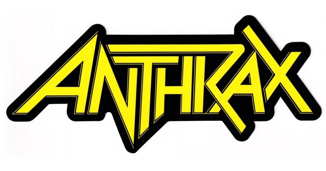 Anthrax sticker weatherproof bumper vinyl decal