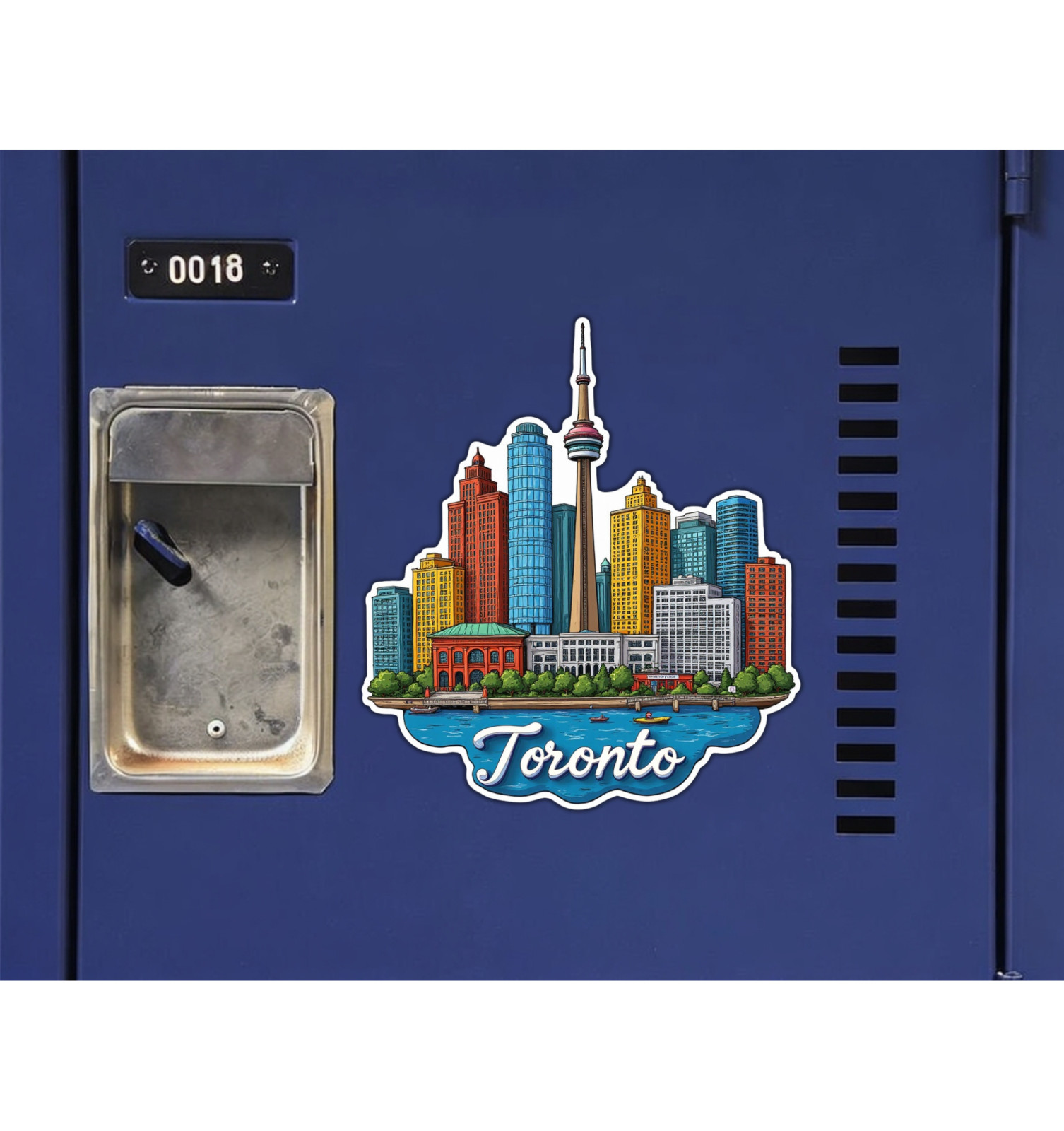 Toronto Ontario Fridge Magnet or Laptop Sticker