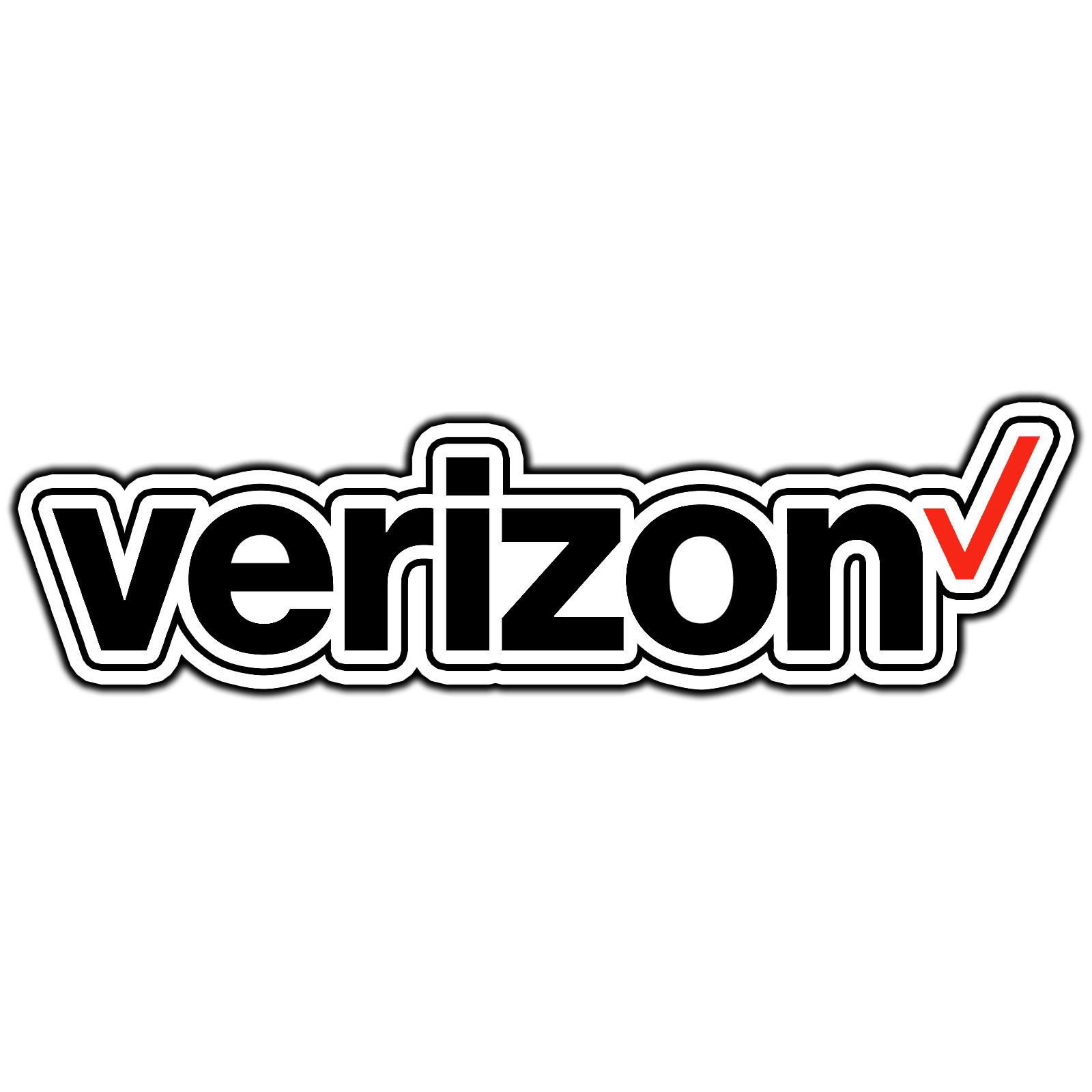 Verizon Wireless Logo #2 Sticker Waterproof Vinyl Decal Die-Cut Car Garage