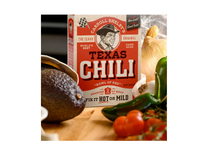 (4 pack) Carroll Shelby's Texas Chili Kit, 3.65 oz.