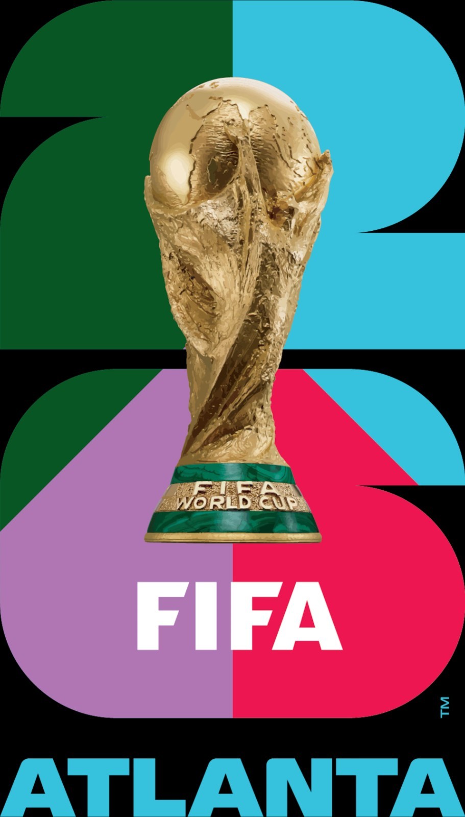 FIFA World Cup, Atlanta Vinyl Die Cut Sticker