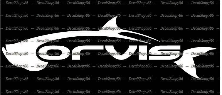 ORVIS Fishing/Hunting/Sporting Clothing-Gear – Vinyl Die-Cut Peel N' Stick Decal