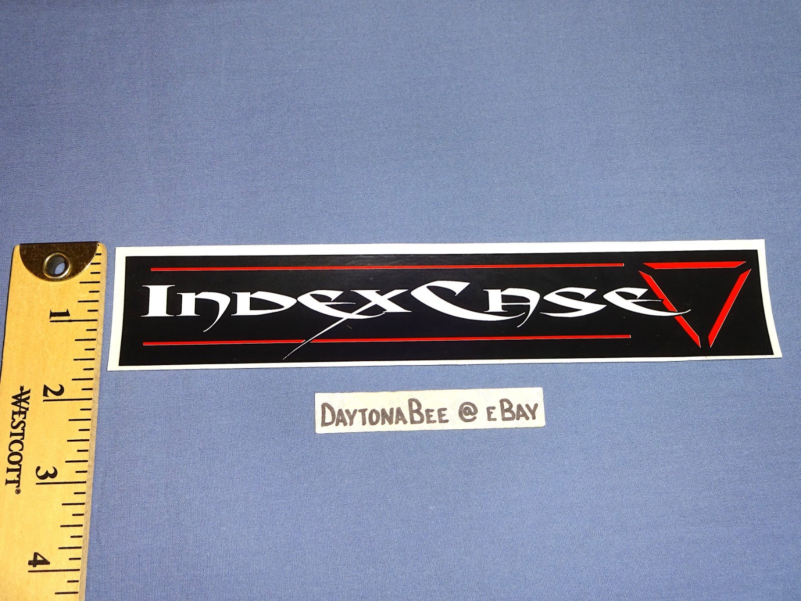 Index Case Self Titled (2005) Sticker Nu Metal Industrial Des Moines Iowa Listen