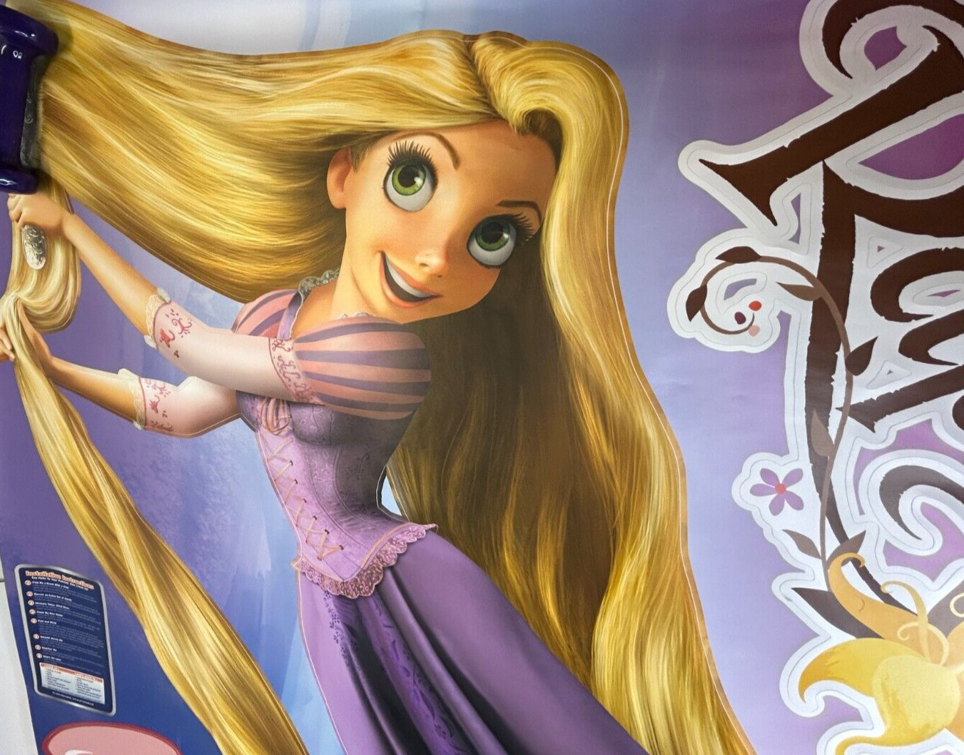 Fathead Disney Tangled Rapunzel 42" X 49" Re-Appliable Stickers Wall Decoration