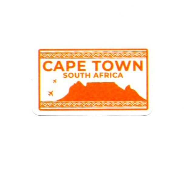 Cape Town South Africa Vinyl Sticker Travel Souvenir Luggage Laptop Graphic Gift
