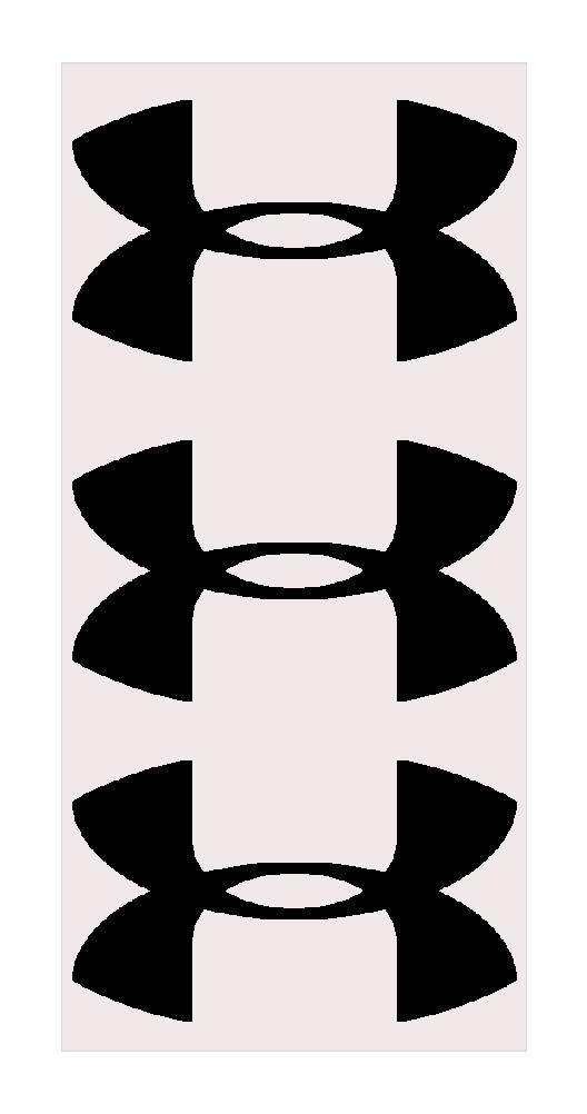 9 Under Armour 2" wide logo Heat Transfer Vinyl HTV Iron On