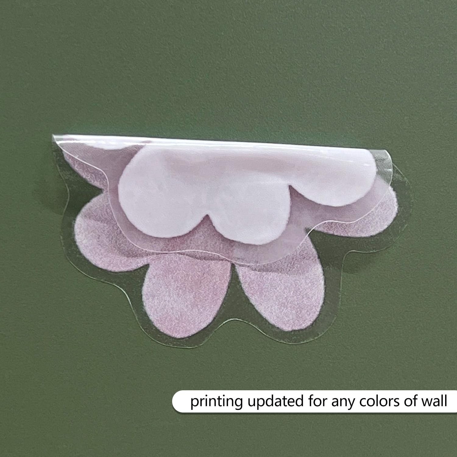 Daisy Wall Stickers, 84 PCS High Coverage Peel and Stick Decor for Living Spaces