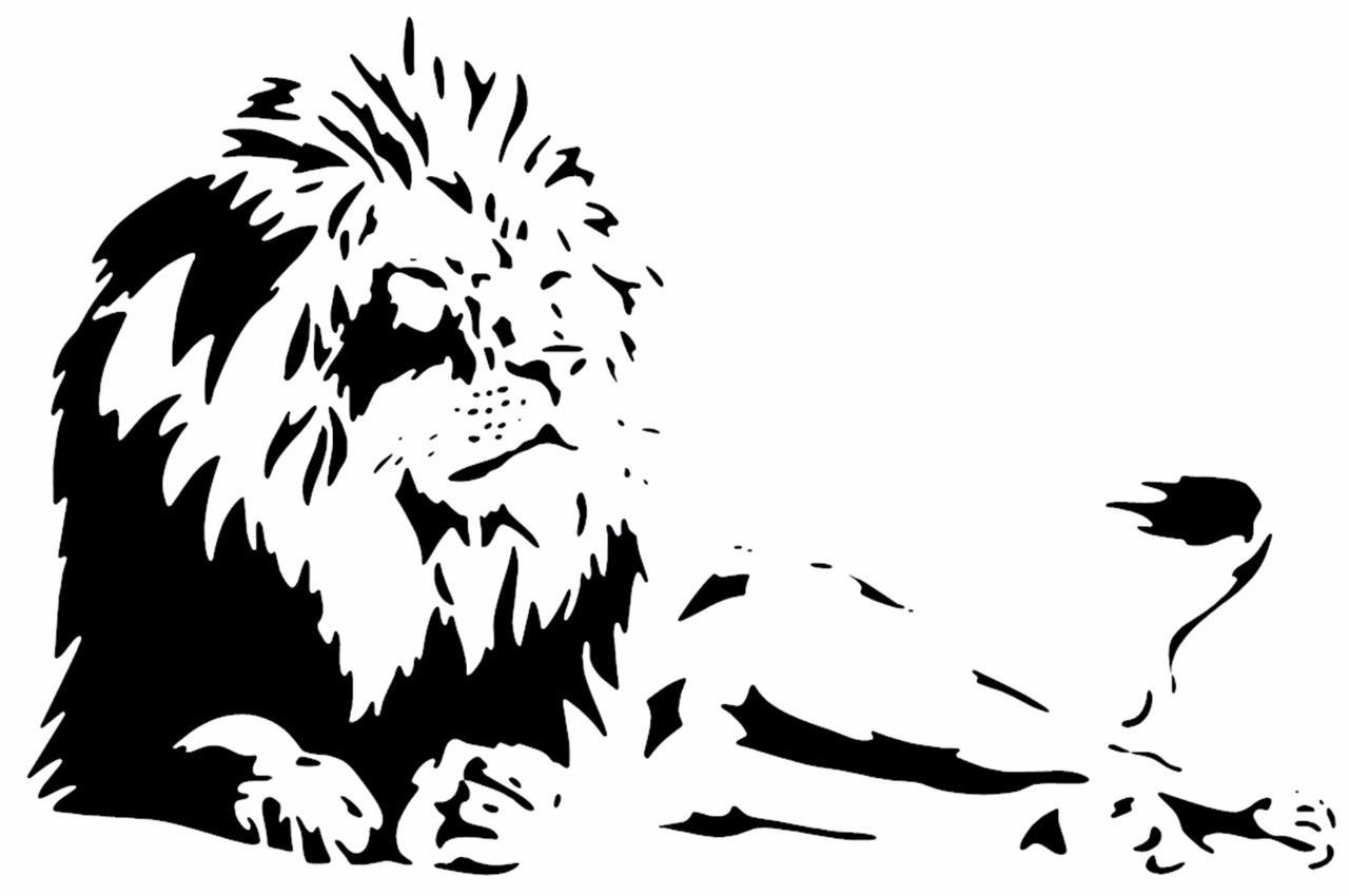BEAUTIFUL Lion Africa Safari Zoo Animal Kid Wall Art Decor Vinyl Decal Sticker