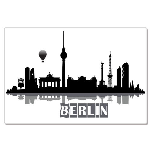 Berlin Skyline Germany Travel car bumper sticker decal 8" x 3"
