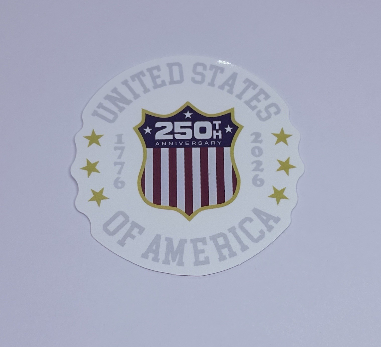 Stars Emblem Sticker Eagle Art USA 250th Anniversary Decal Vinyl Journal Tc9