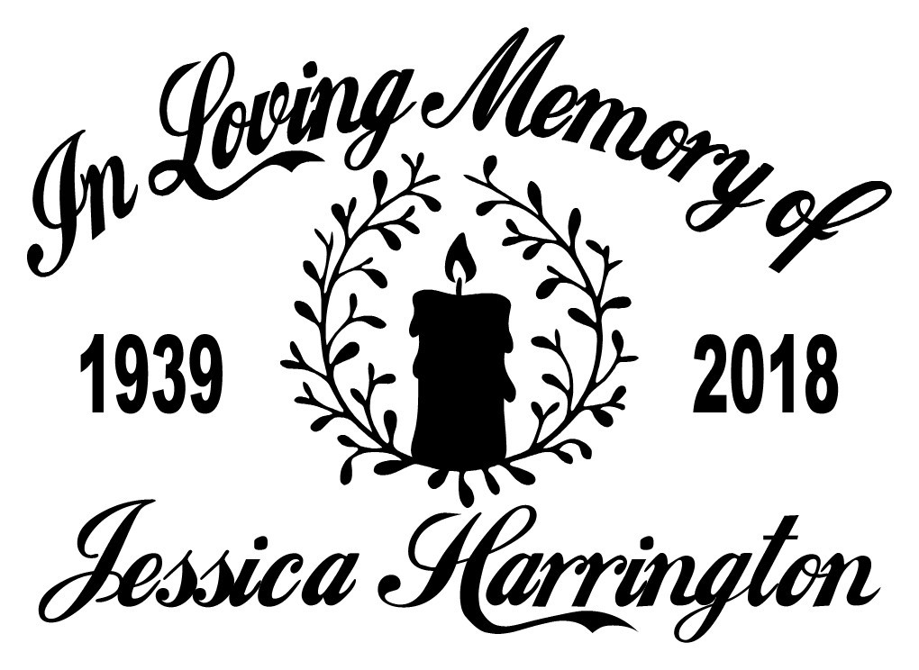 In Loving Memory Decal Custom Candle Light Car Vinyl Sticker Eternal Flame |