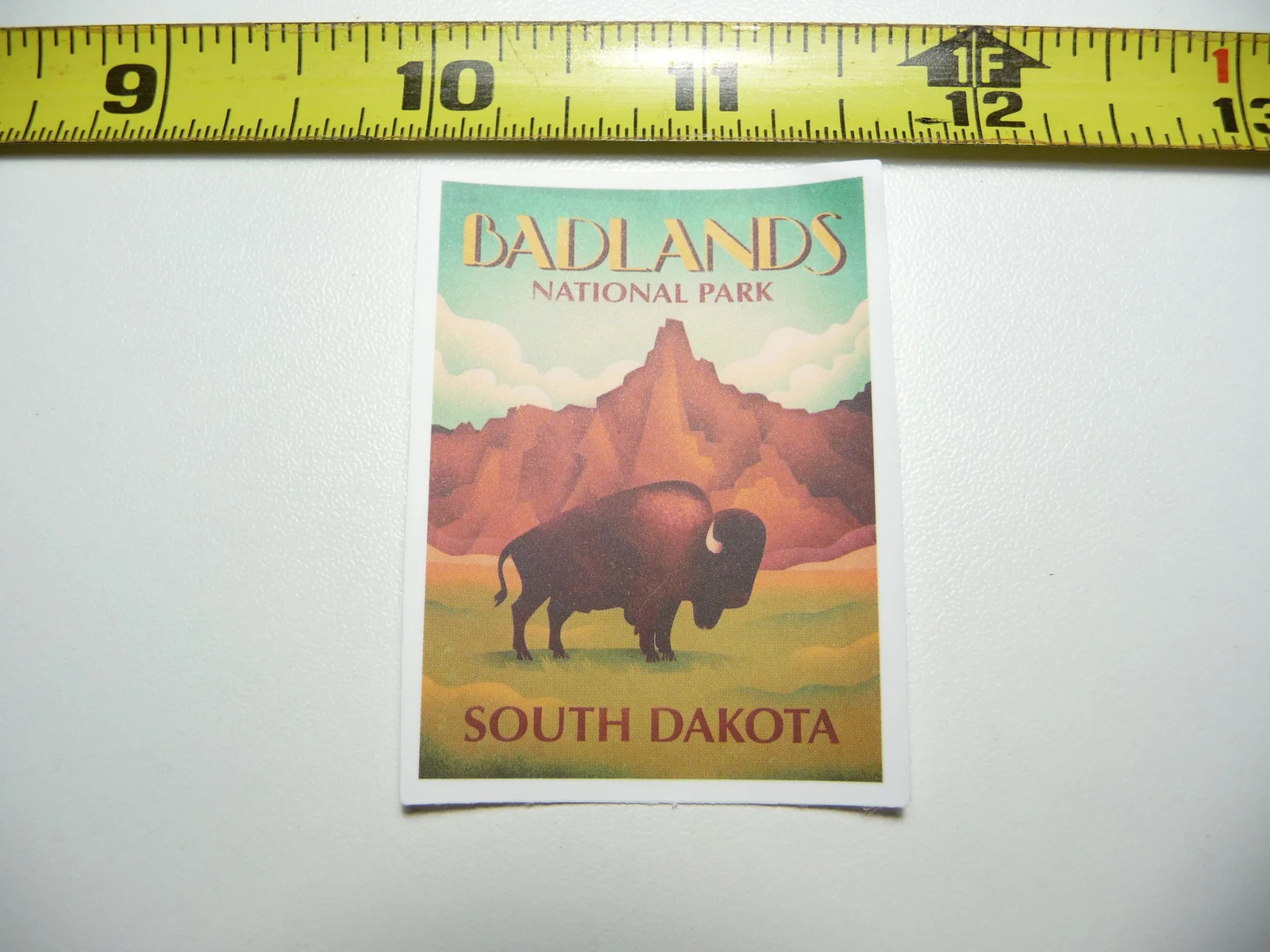BADLANDS NATIONAL PARK SOUTH DAKOTA #2 SMALL STICKER DECAL HIKING CAMPING NATURE