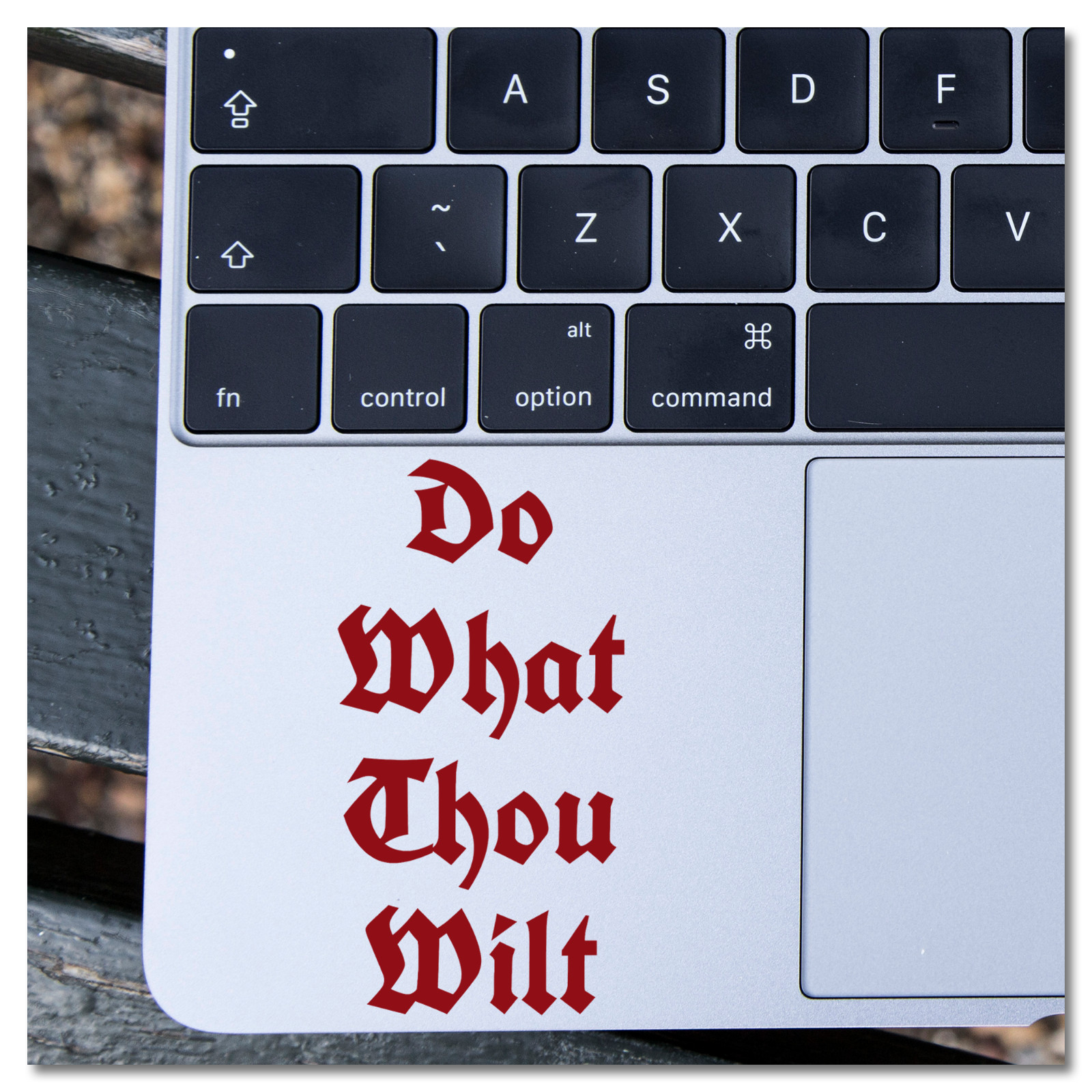 6" Do What Thou Wilt Aleister Crowley Magick Occult Vinyl Decal Sticker