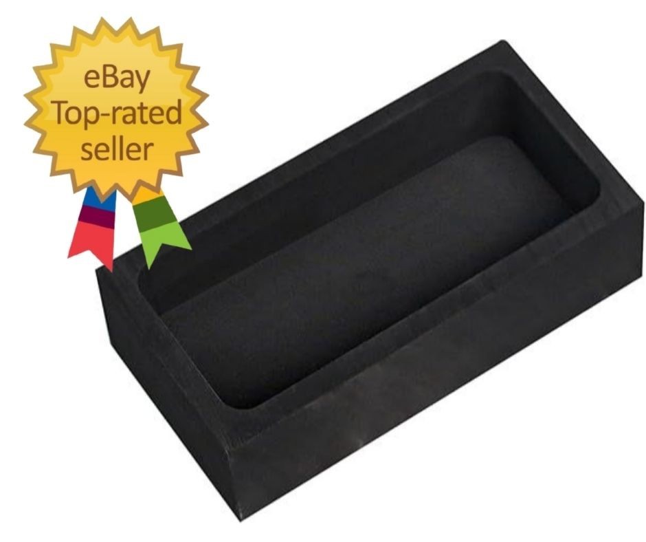 7.5kg Graphite Ingot Mold for Gold Silver Copper Aluminum Casting