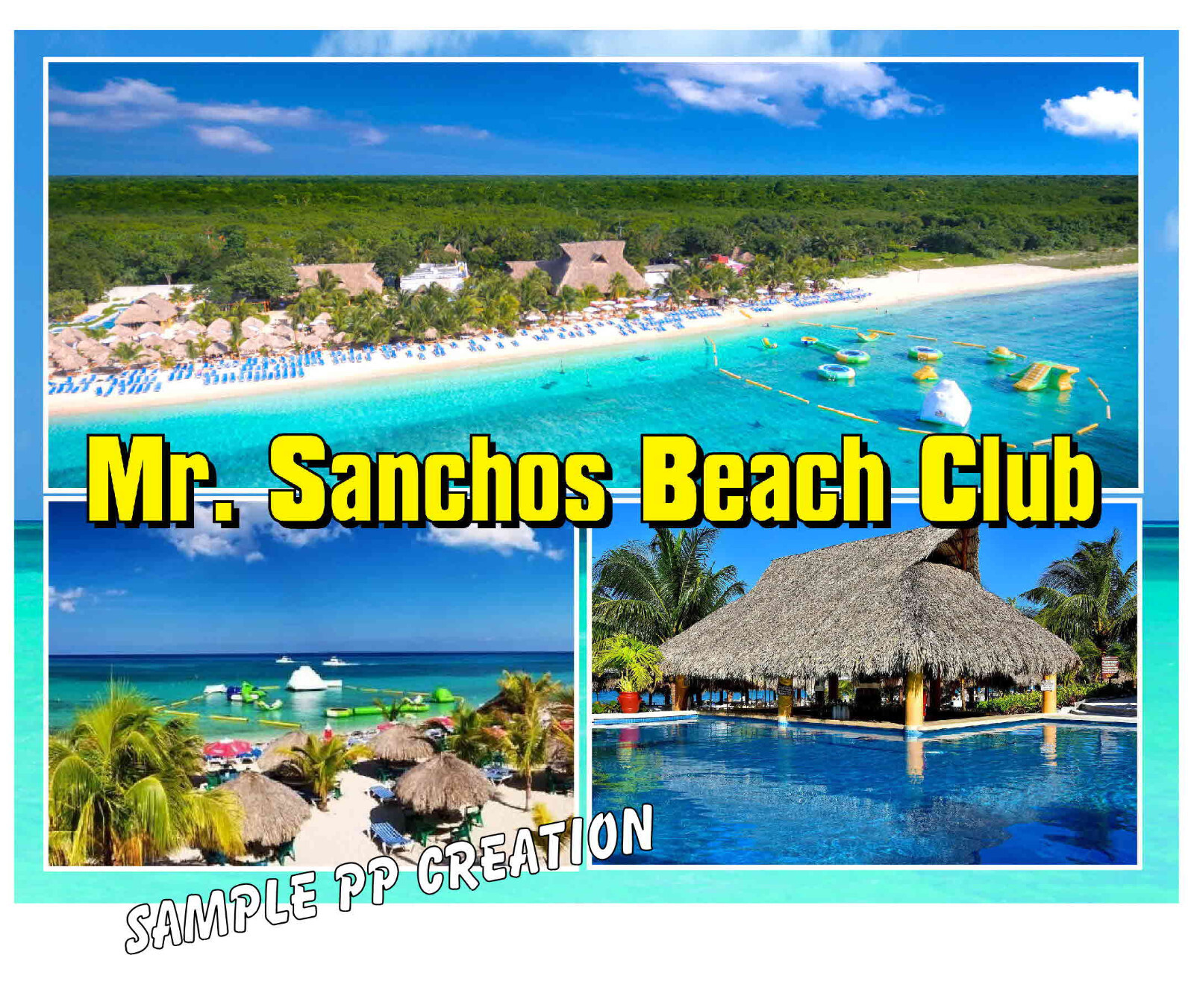 MR. SANCHOS BEACH CLUB photo fridge MAGNET 4 X 3 inches TRAVEL