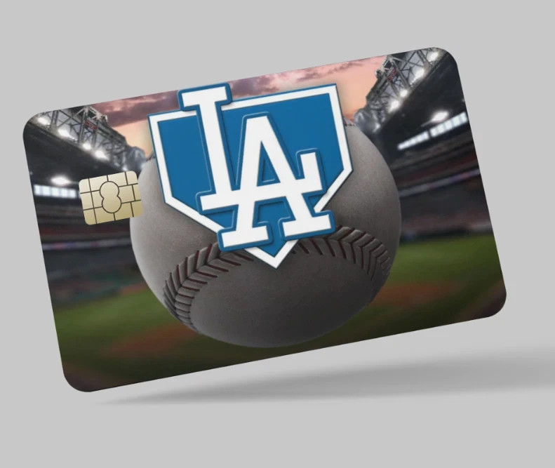 LA Dodgers Baseball Field Credit Card Skin Debit Card Vinyl Sticker